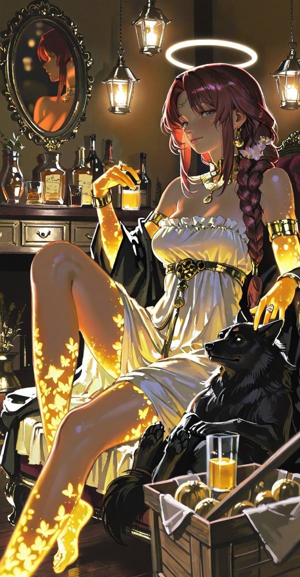 AI-generated image analyzed by PromptLens