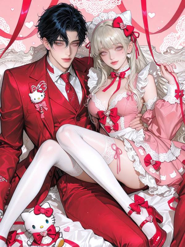 AI-generated image analyzed by PromptLens