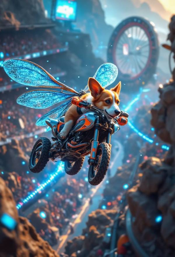 AI-generated image analyzed by PromptLens