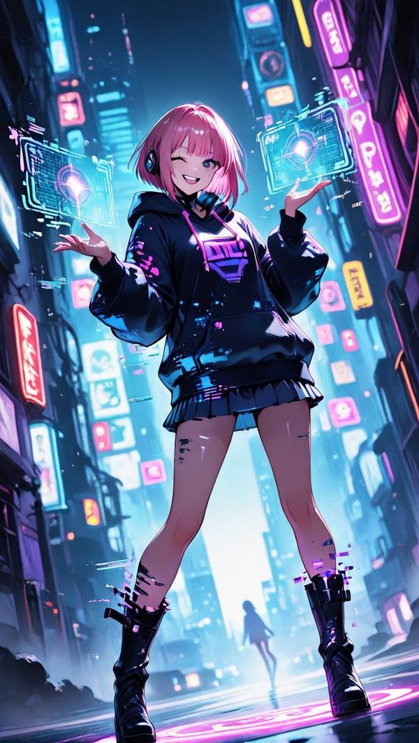 AI-generated image analyzed by PromptLens