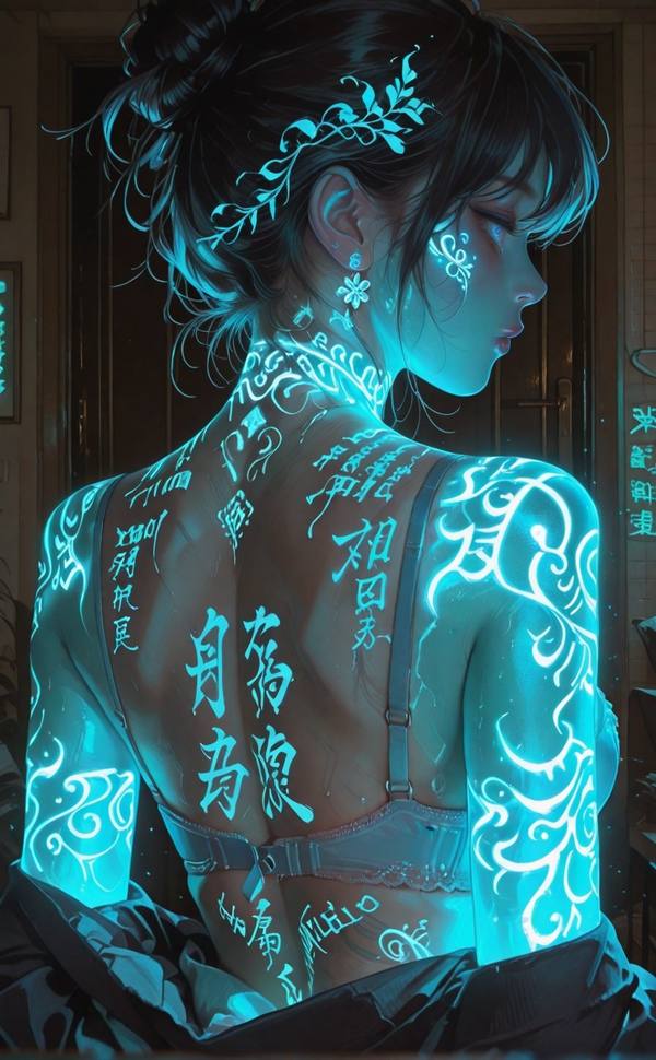 AI-generated image analyzed by PromptLens