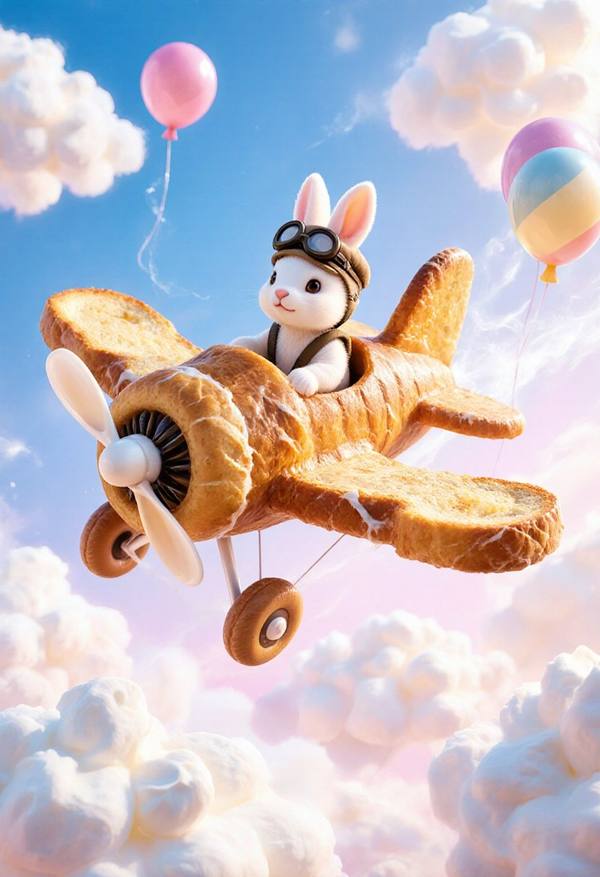 AI-generated image analyzed by PromptLens