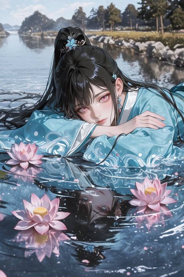 AI-generated image analyzed by PromptLens