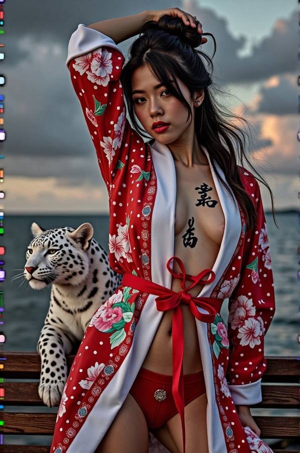 AI-generated image analyzed by PromptLens