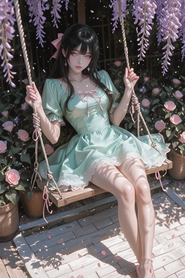 AI-generated image analyzed by PromptLens