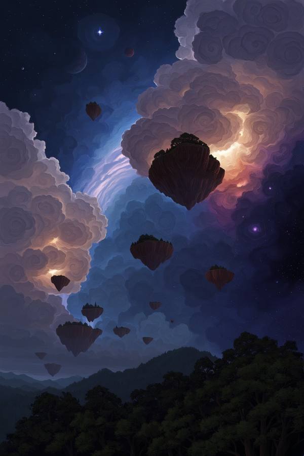 AI-generated image analyzed by PromptLens