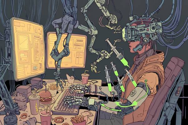 AI-generated image analyzed by PromptLens