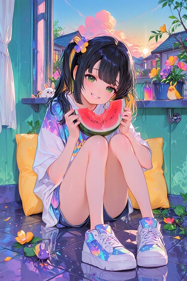 AI-generated image analyzed by PromptLens