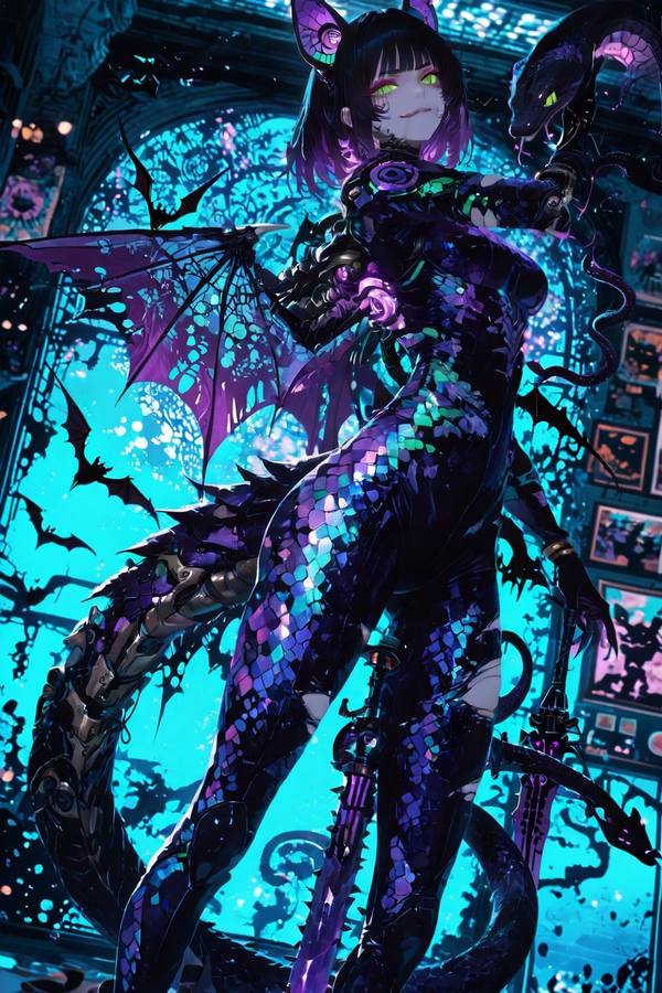 AI-generated image analyzed by PromptLens