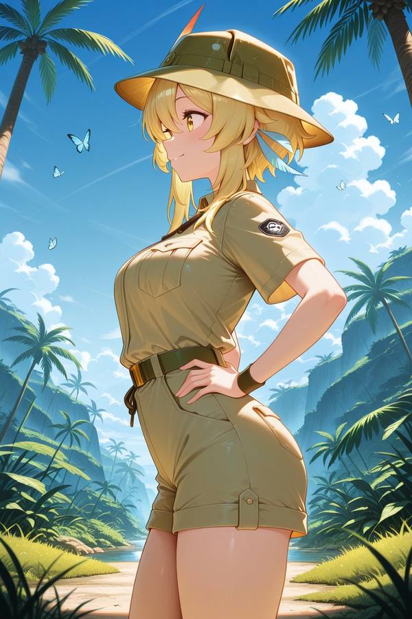 AI-generated image analyzed by PromptLens