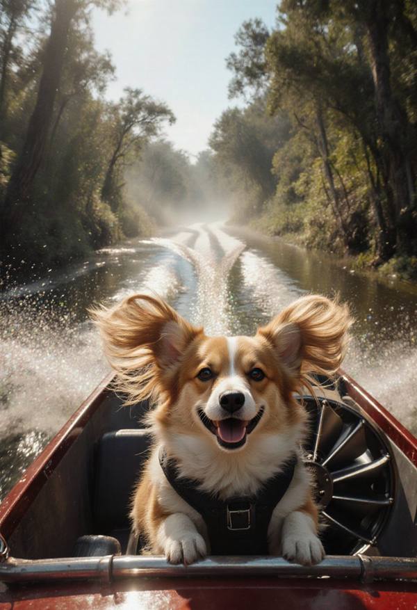 AI-generated image analyzed by PromptLens