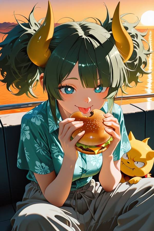 AI-generated image analyzed by PromptLens