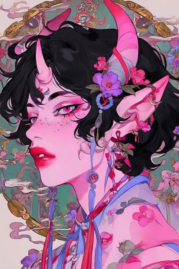 AI-generated image analyzed by PromptLens