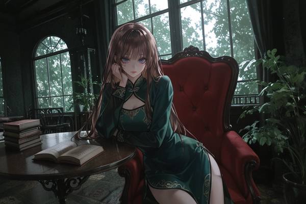 AI-generated image analyzed by PromptLens