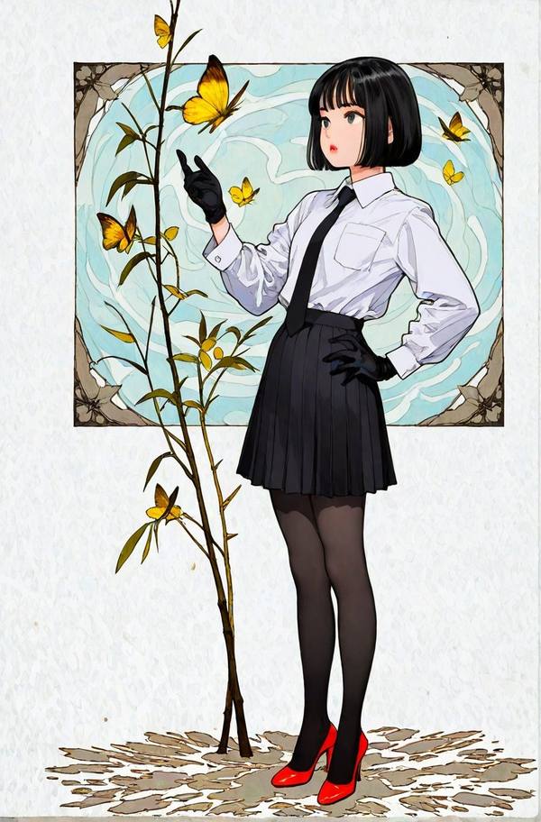 AI-generated image analyzed by PromptLens