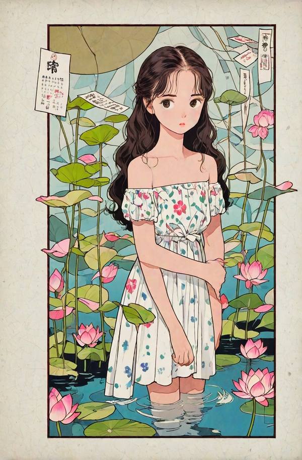 AI-generated image analyzed by PromptLens