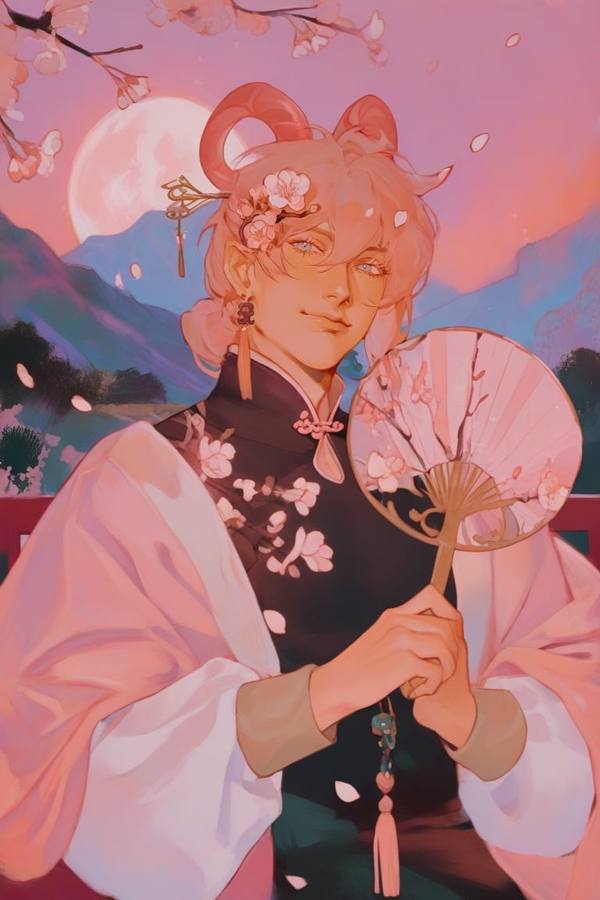 AI-generated image analyzed by PromptLens