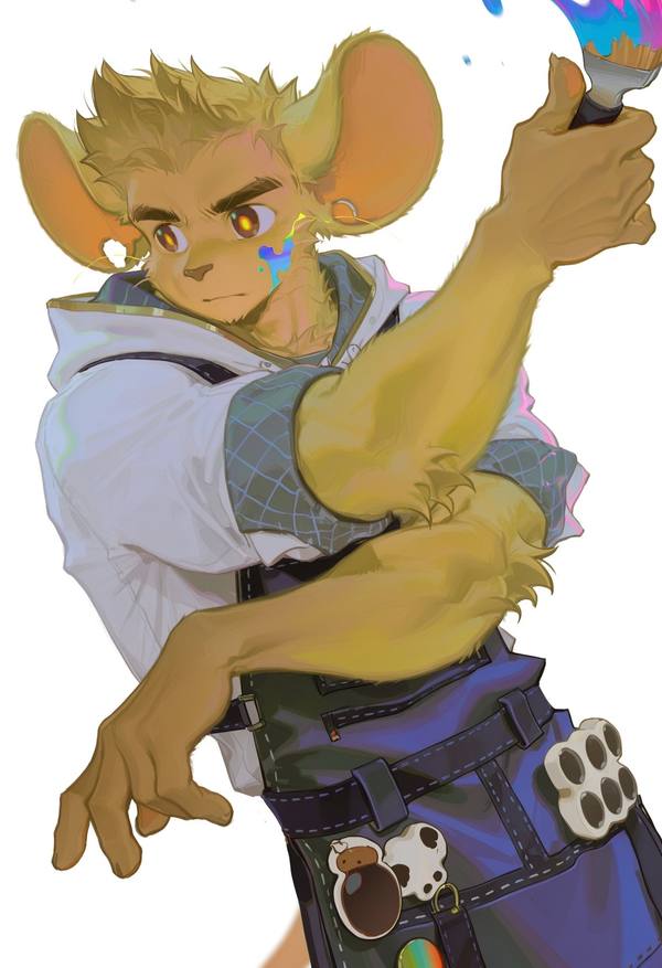 AI-generated image analyzed by PromptLens