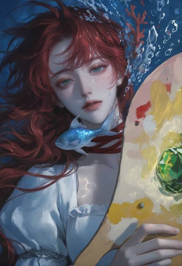 AI-generated image analyzed by PromptLens