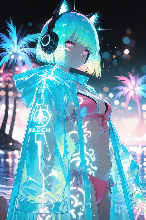 AI-generated image analyzed by PromptLens