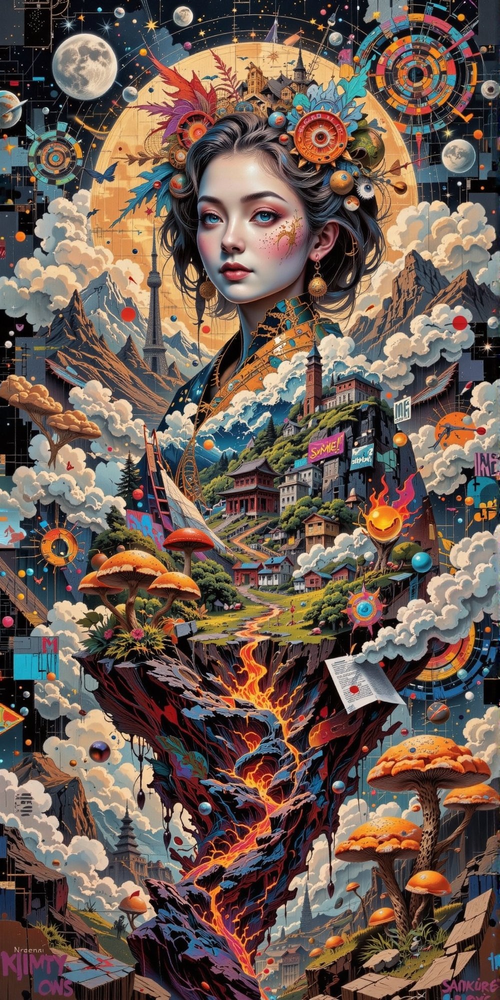 AI-generated image analyzed by PromptLens