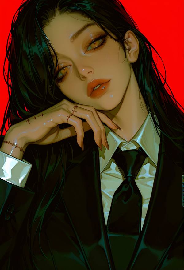 AI-generated image analyzed by PromptLens