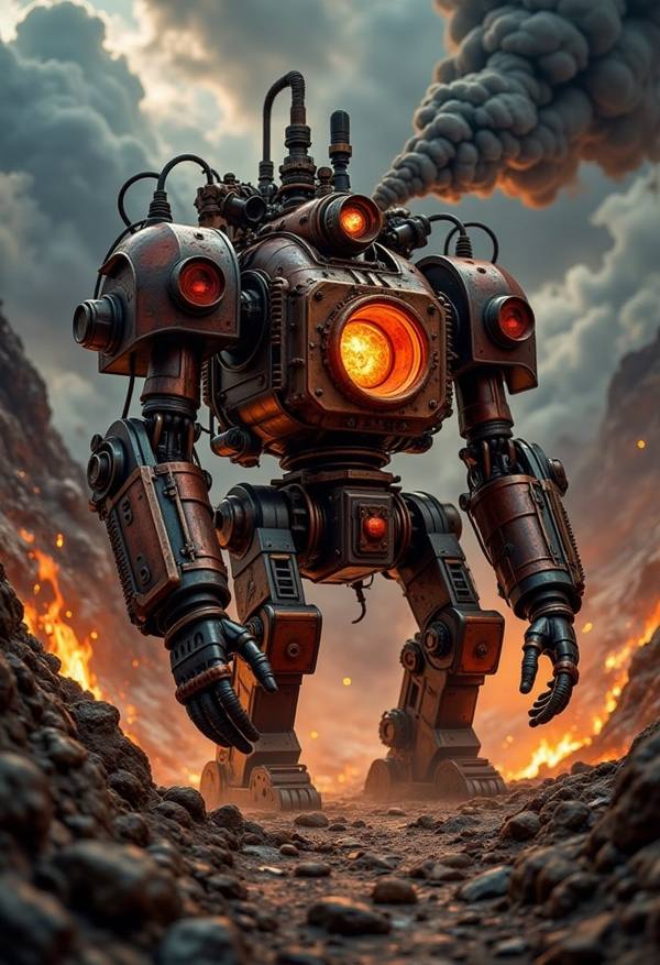 AI-generated image analyzed by PromptLens