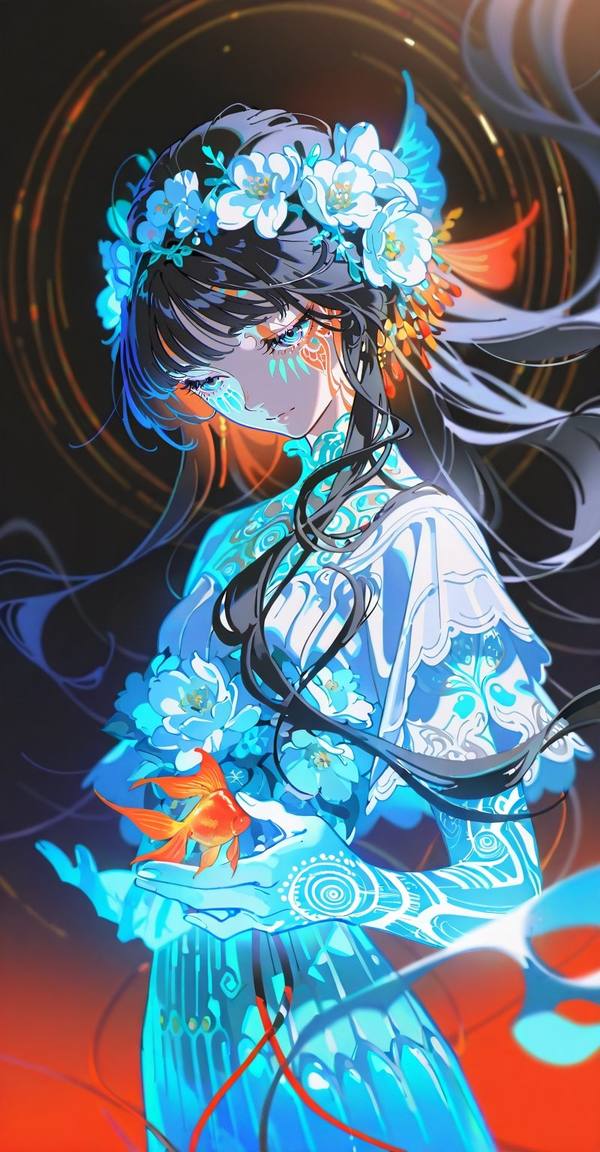 AI-generated image analyzed by PromptLens