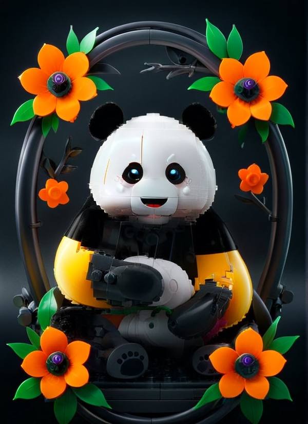 AI-generated image analyzed by PromptLens