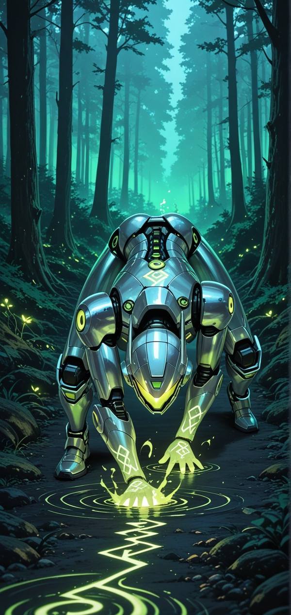 AI-generated image analyzed by PromptLens