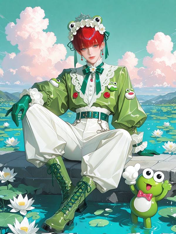 AI-generated image analyzed by PromptLens