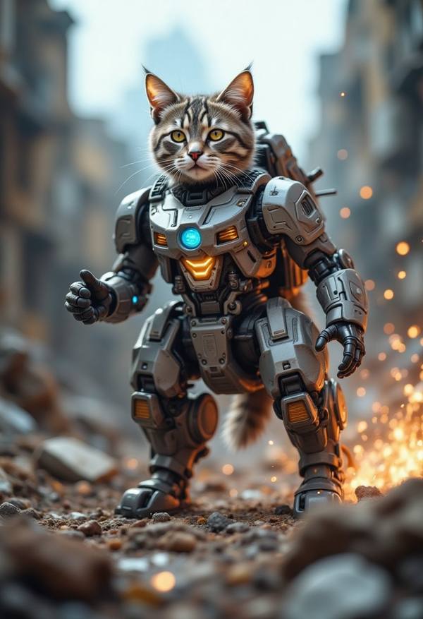 AI-generated image analyzed by PromptLens