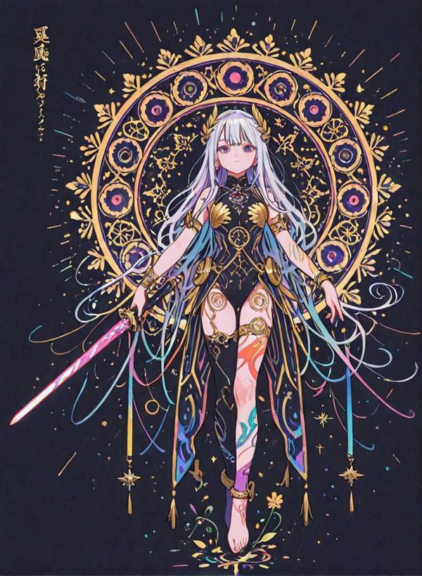 AI-generated image analyzed by PromptLens