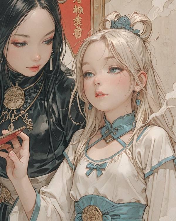 AI-generated image analyzed by PromptLens