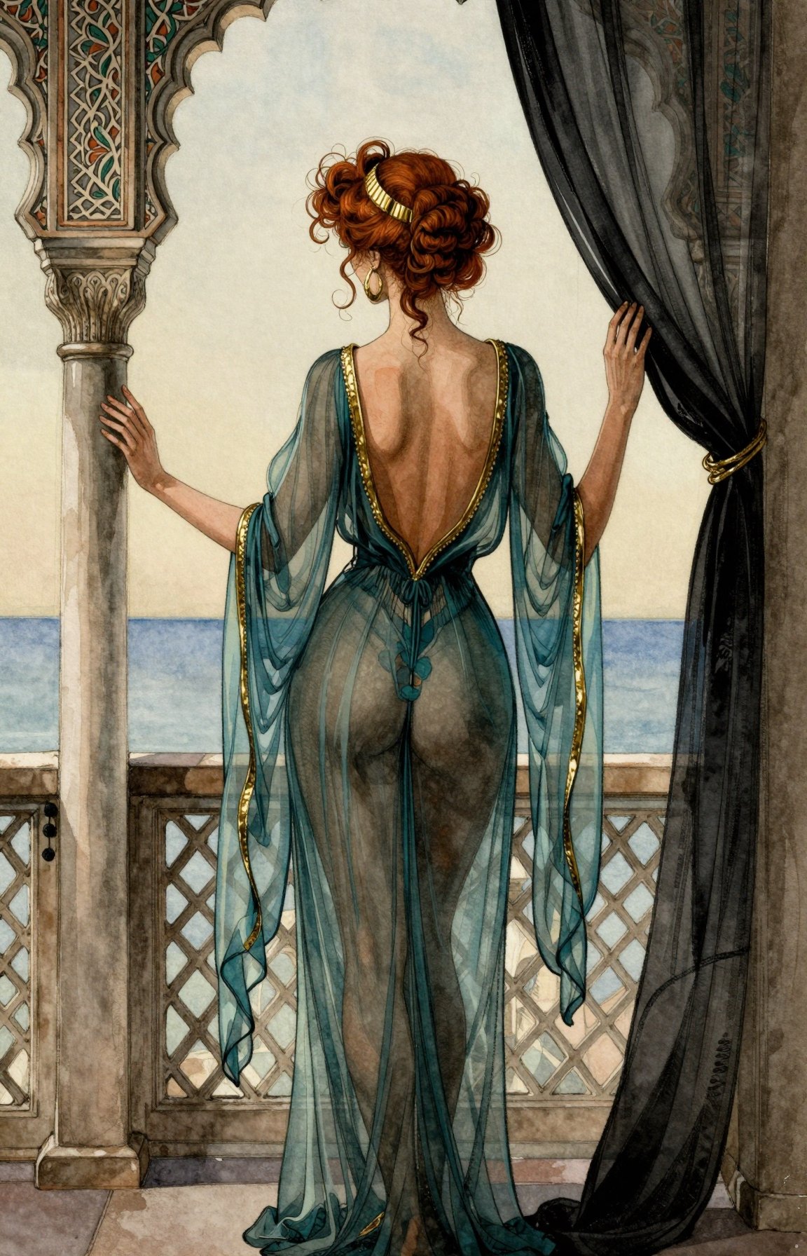 AI-generated image analyzed by PromptLens