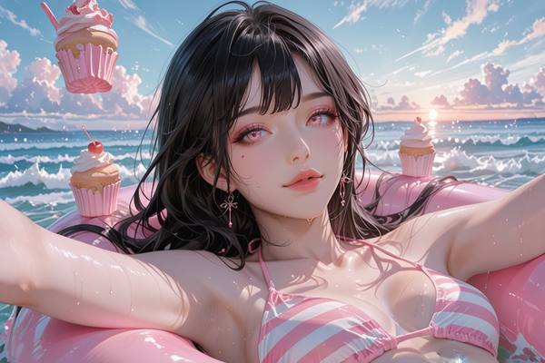 AI-generated image analyzed by PromptLens