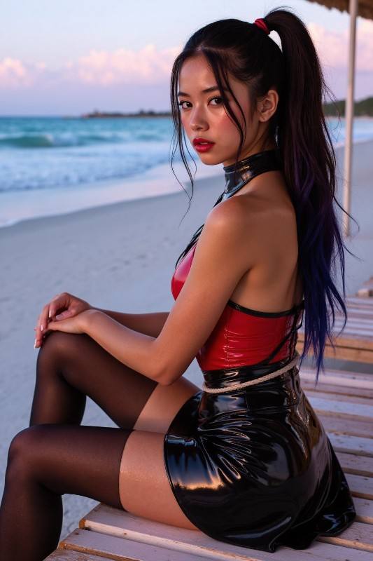 AI-generated image analyzed by PromptLens