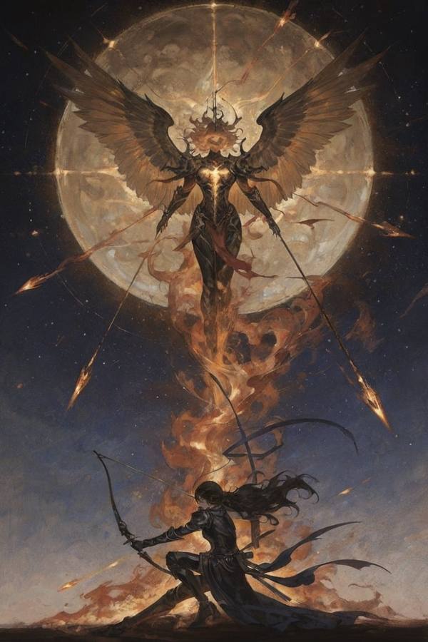 AI-generated image analyzed by PromptLens