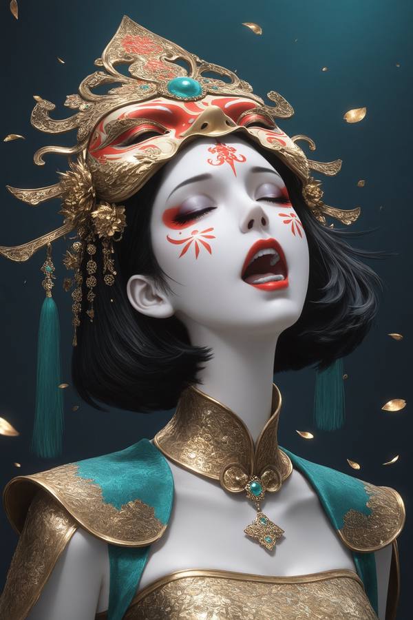 AI-generated image analyzed by PromptLens