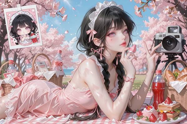 AI-generated image analyzed by PromptLens