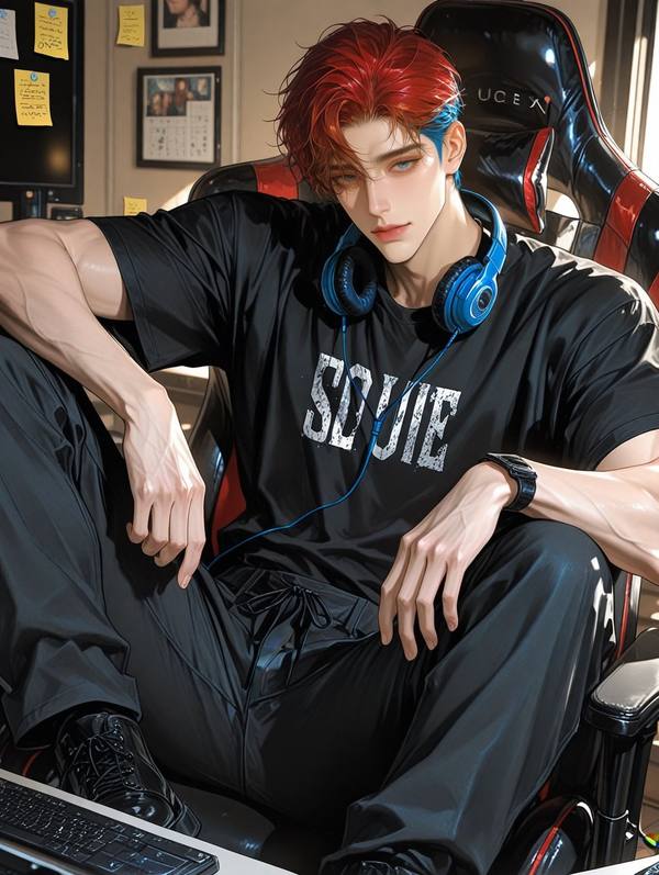 AI-generated image analyzed by PromptLens