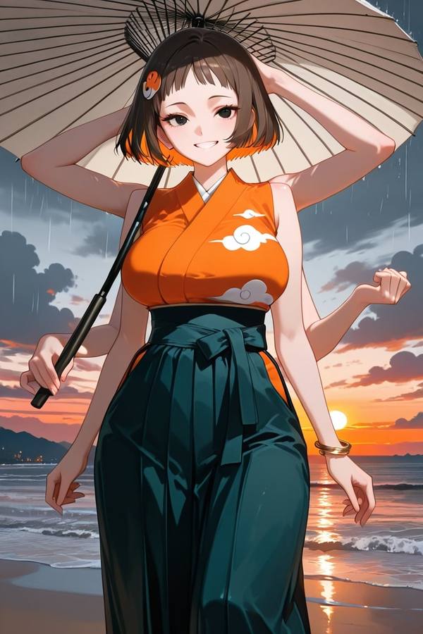 AI-generated image analyzed by PromptLens