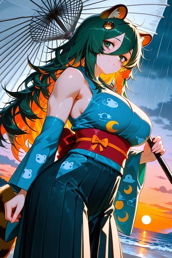 AI-generated image analyzed by PromptLens