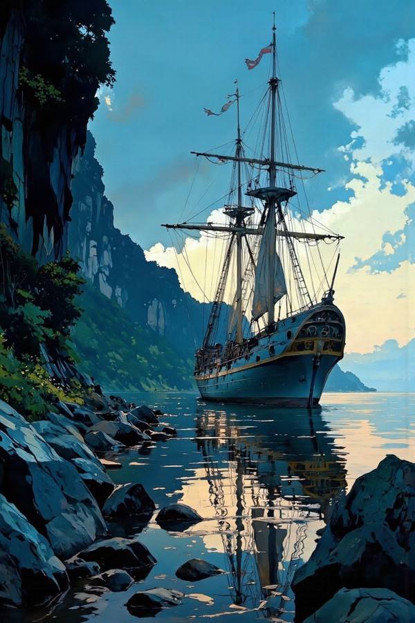 AI-generated image analyzed by PromptLens