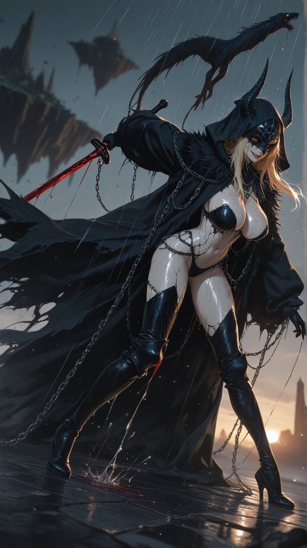 AI-generated image analyzed by PromptLens