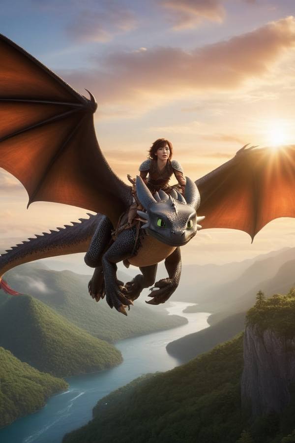 AI-generated image analyzed by PromptLens