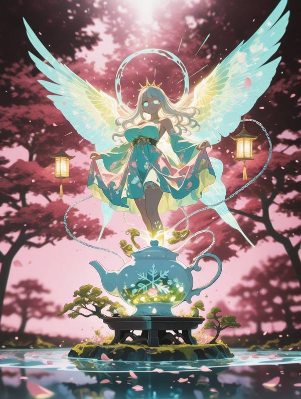 AI-generated image analyzed by PromptLens