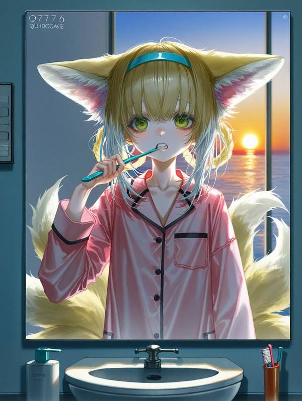 AI-generated image analyzed by PromptLens