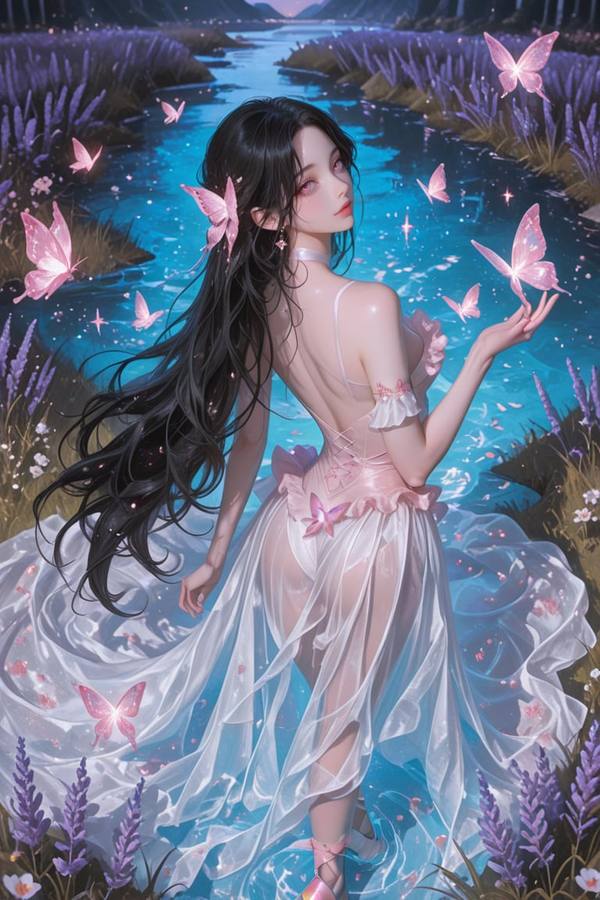 AI-generated image analyzed by PromptLens