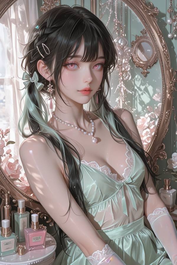 AI-generated image analyzed by PromptLens